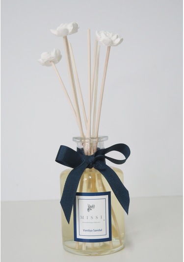Missi 200 Cc Silindir Şişe Vanilya Sandal Oda Kokusu
