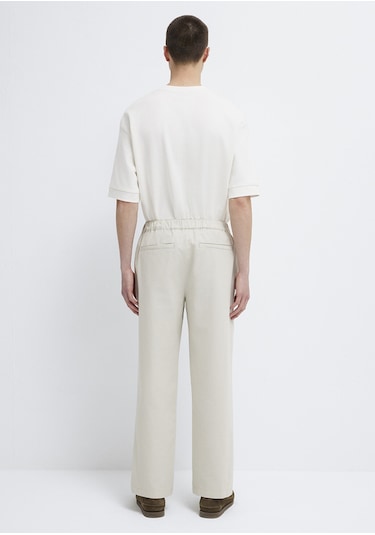 Mavi - Beli Lastikli Bej Pantolon 0010610-70144 Bej