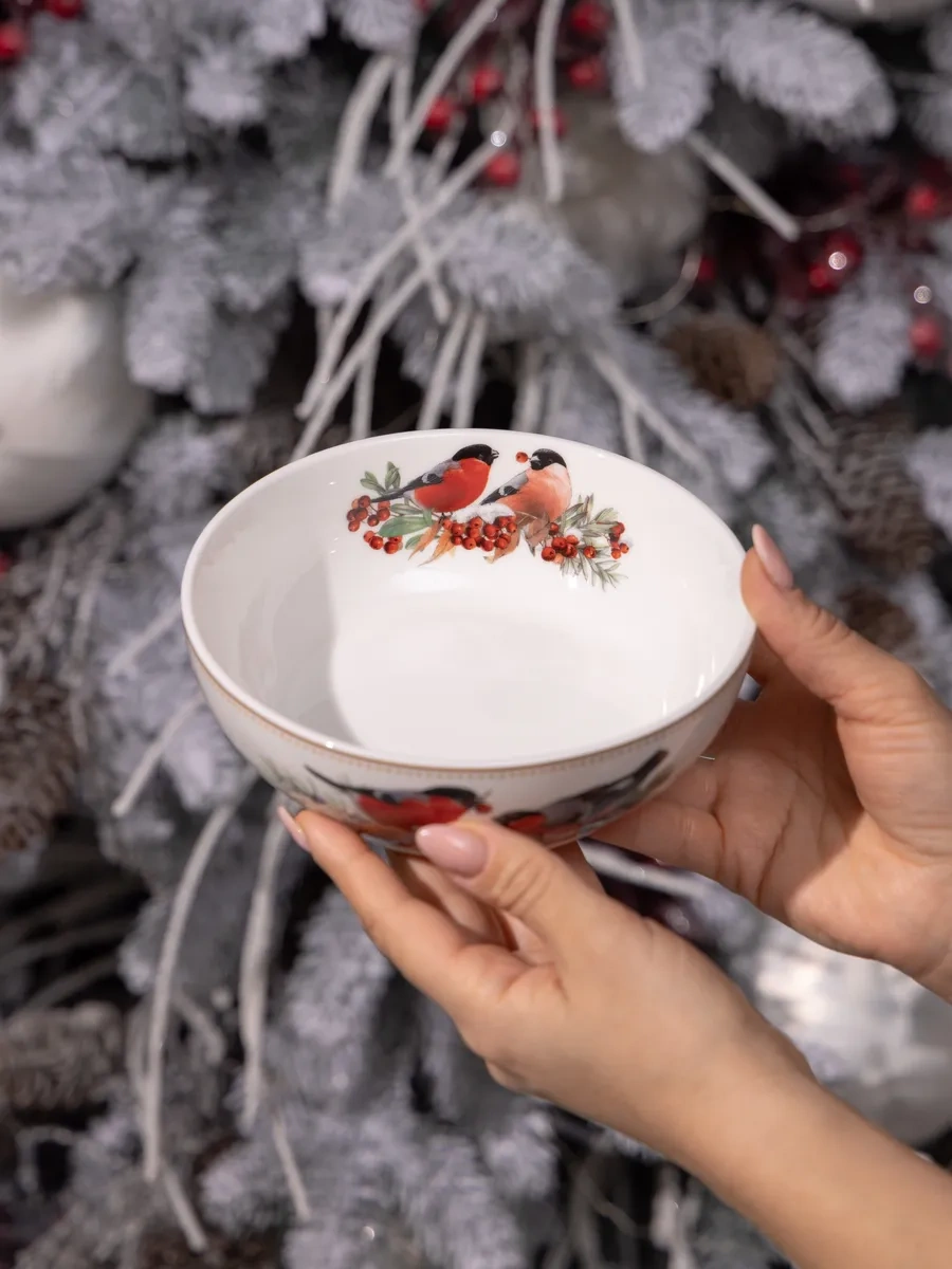 Lefard 600 Ml Çorba Ve Salata Kasesi "morozko" 600 Ml. 288610118 Beyaz