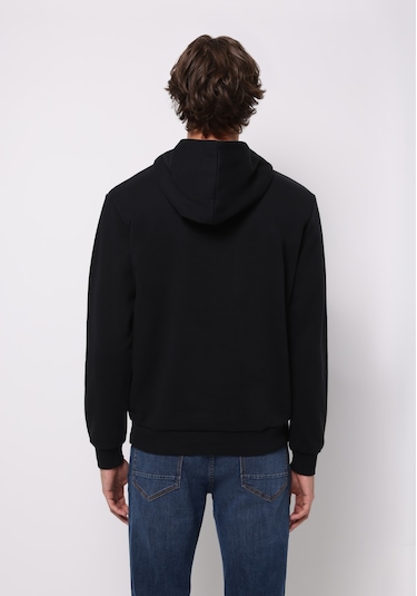 Colins Regular Fit Erkek Siyah Sweatshirt Cl1076340 Q1.v2 Blk Siyah