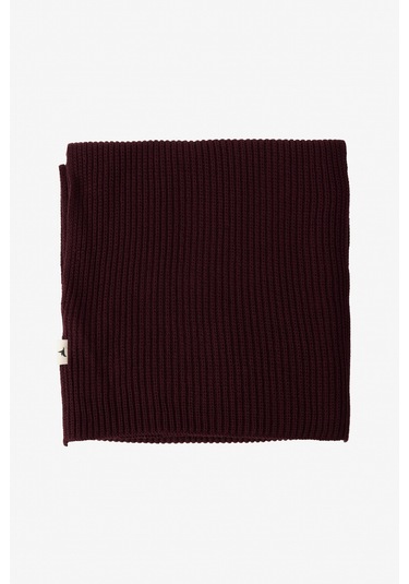 AC&Co / Altınyıldız Classics Erkek Bordo Rüzgar Geçirmez Sıcak Tutan Triko Atkı-bere Set