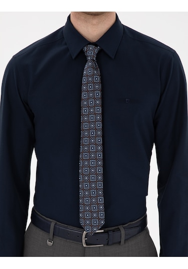 Pierre Cardin Erkek Lacivert Gömlek Basic 50307297-vr033 Lacivert