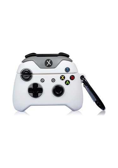 Microsonic Aipods Uyumlu 4.nesil / Anc Kılıf Cartoon Figürlü Silikon Crtn-fgr-xbx-byz Beyaz