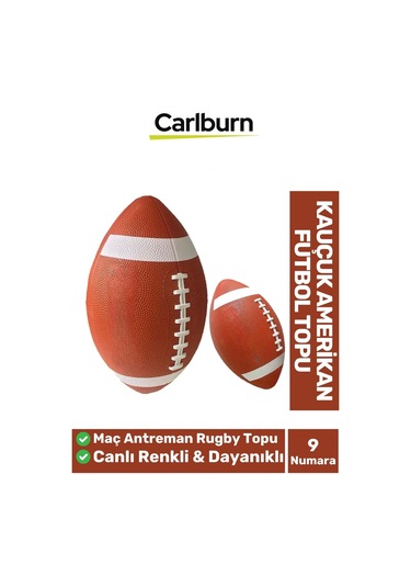 Premium Profesyonel Genç Yetişkin Maç Antreman Rugby Kauçuk Amerikan Futbol Topu Çok Renkli