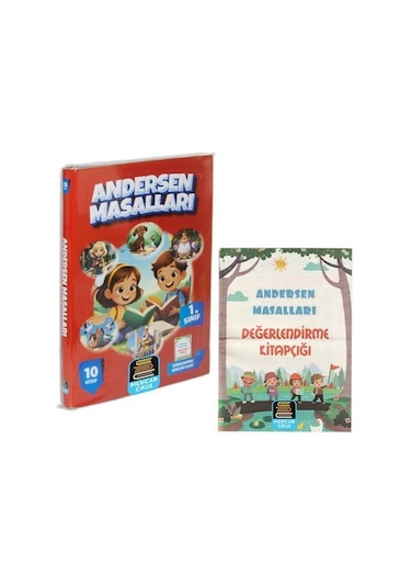 1. Sınıf Okuma Seti Andersen Masalları 10 Kitap + Değerlendirm...