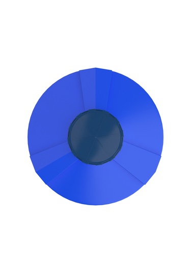 1 Ton Polietilen Dikey Su Deposu - Mavi