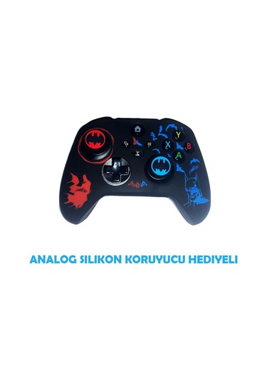 Xbox Series S/series X Batman Koruyucu Silikon Kılıf + Analog Silikon Koruyucu