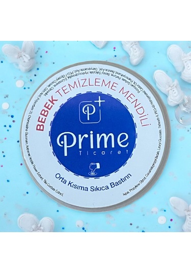 Prime Ticaret Bebek Temizleme Mendili 25 Adet