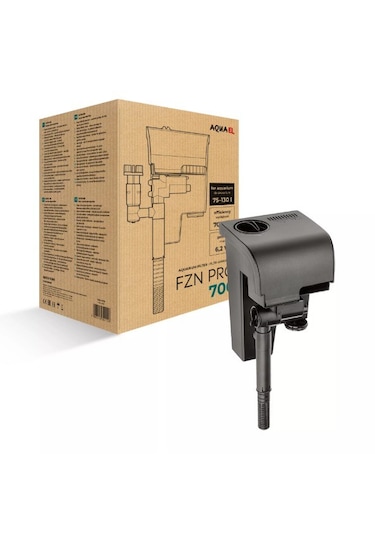 Aquael Fzn Pro 700 Askı Filtre 6,2w 700l