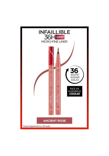 L'Oréal Paris Infaillible 36H Grip Micro Fine Eyeliner 03 Ancient Rose