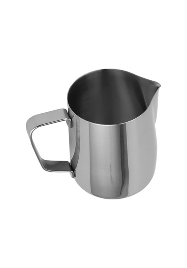 Geeroyoo Japon Stili 304 Çelik Süt Köpük Kavanozu - Kaliteli Latte Sanatı Ve El Yapımı Köpük İçin 350ml Gümüş Diğer