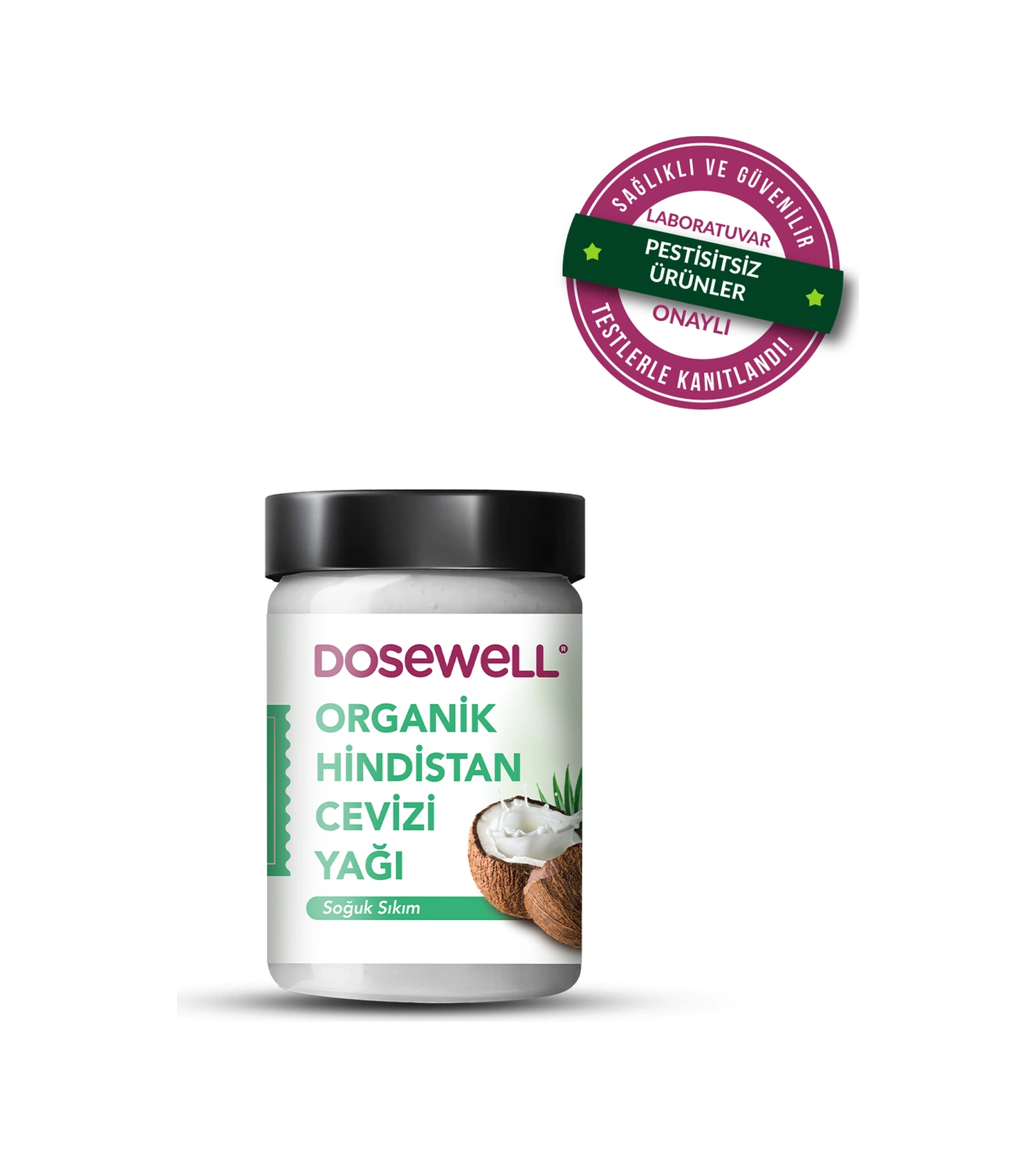 Dosewell Organik Hindistan Cevizi Yağı 300 Ml 300 ML