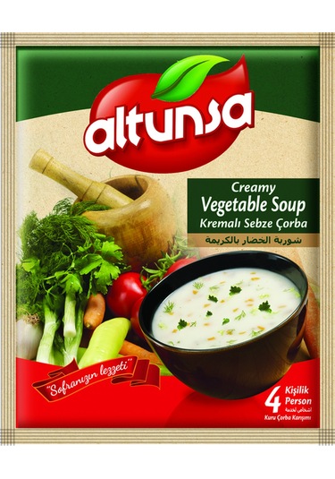 Altunsa Kremalı Sebze Hazır Çorba 60 G