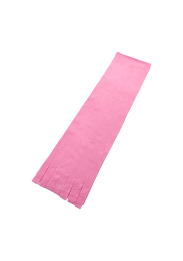 Çocuk Kışlık Pembe Polar Atkı Pembe