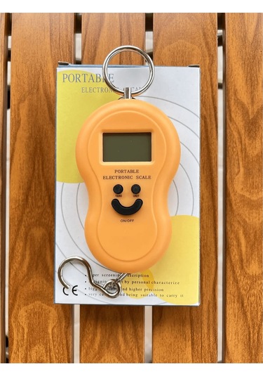 Shufa Dijital Ekran 10gr - 50kg El Terazisi Turuncu