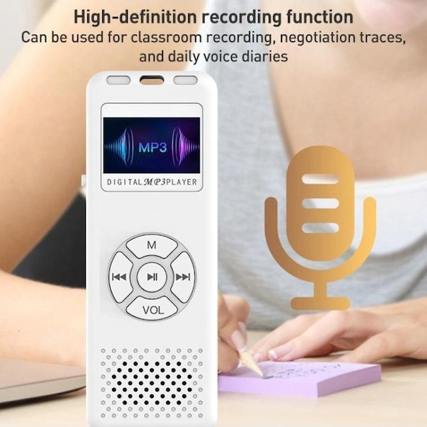 Lemestar Beyaz Bluetooth Mp3/mp4 Çalar - Ekranlı Müzik Dinleyici, Ses Kaydedici Ve Roman Dinletici Temel Paket