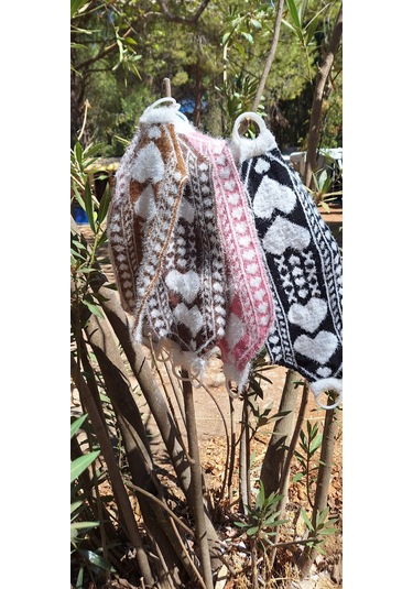 Eker Kese Sırt Yumuşaklığı Serisi Sırt Sabunluğu Duş Lifi Beyaz - Pembe