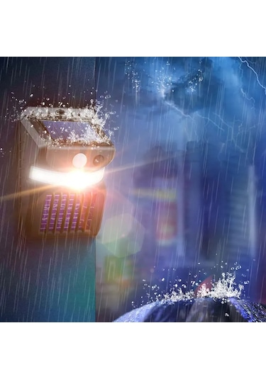 Ruicoo Hareket Sensörlü Güneş Enerjili Sinek Öldürücü Bahçe Lambası