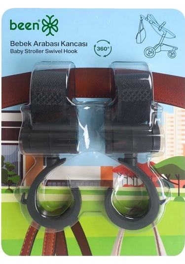 Been Bebek Arabası Kancası Çok Renkli