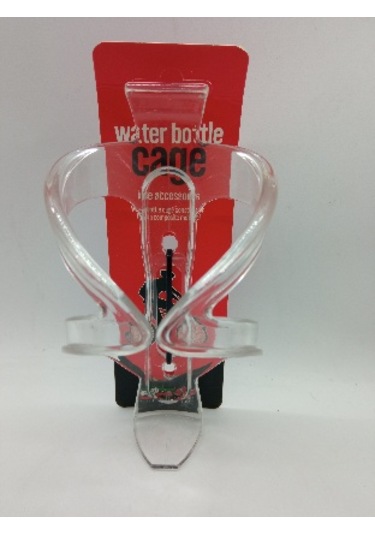 Xbyc 8102 Bisiklet Plastik Suluk Tutucu Şeffaf Beyaz