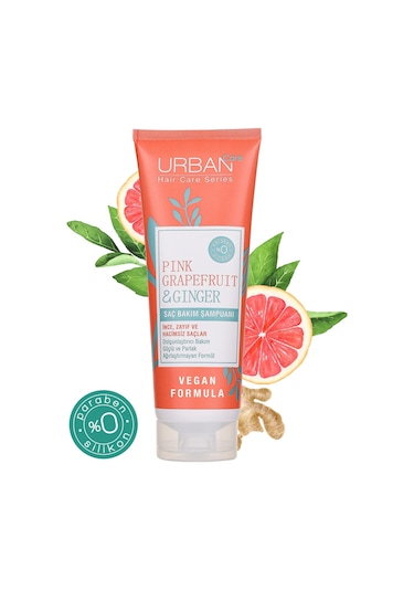 Urban Care Pink Grapefruit & Ginger Saç Bakım Şampuanı 250 ML