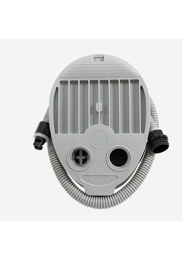 Suntek Şişme Tekne Pompası Kano Evrensel Sürüklenen Körük Ayak Gri