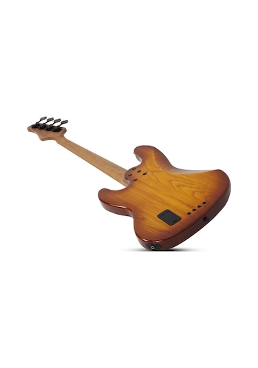 Schecter J-4 Exotic Telli Bas Gitar (Faded Vintage Sunburst)