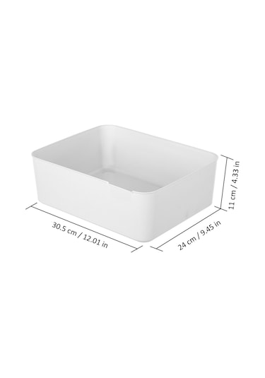 Kosona Ev İçin Plastik Giyim Saklama Kutusu - Gömlek, Pantolon, İç Giyim Düzenleyici - Toz Koruyucu, Kullanıma Kolay, Dayanıklı Malzeme Diğer