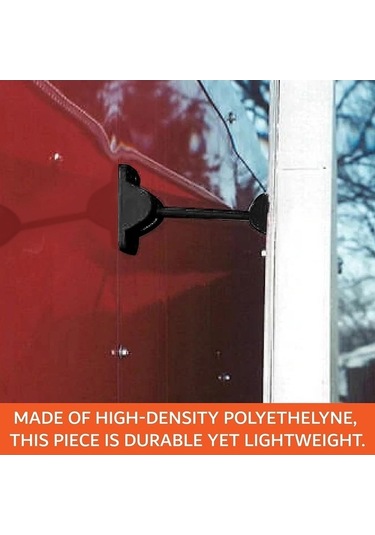 Dancemonkey Tutucu Tarzı Takım T Siyah Römork Kilit Kapısı Kamp Inç Giriş Braketi Abs 6 4