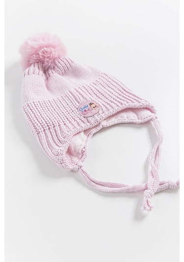Baby Ponponlu 0-18 Ay Kız Bebek Bere 001