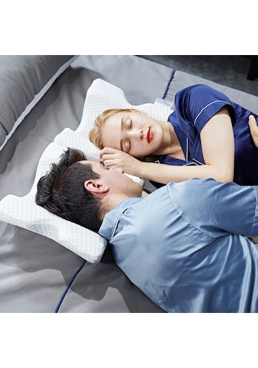 Visco Kavisli Yastık Ortopedik Kol ve Boyun Ağrısı için Birebir