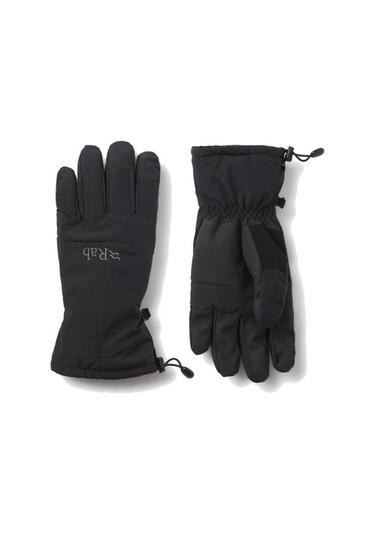 Rab Storm Su Geçirmez Eldiven Siyah Renk Siyah