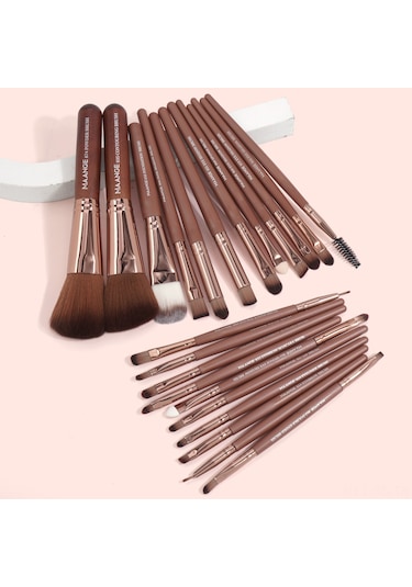 Reedark 22 Parça Yumuşak Ve Yoğun Kıllı Profesyonel Fondöten Fırçası Seti - Tüm Makyaj İhtiyaçları İçin