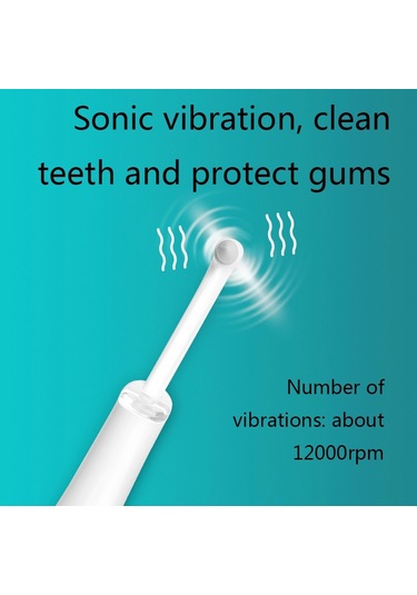 Sones 2319-s-51 Ev Tipi Sonik Ölçekleyici Taşınabilir Diş Bakım Aleti Diş Temizleme Aleti, Renk: Mavi Siyah