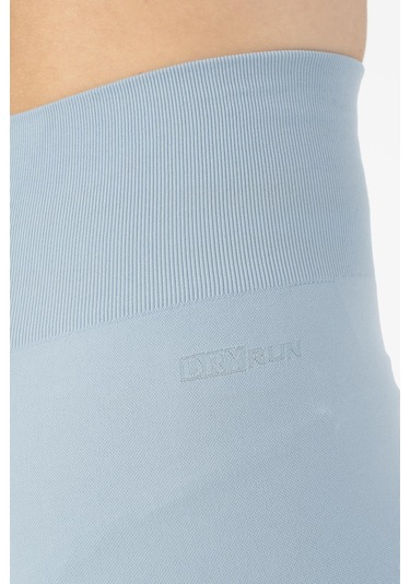 Maraton Active Slimfit Kadın Koşu Sisli Mavi Tayt 812096 Mavi