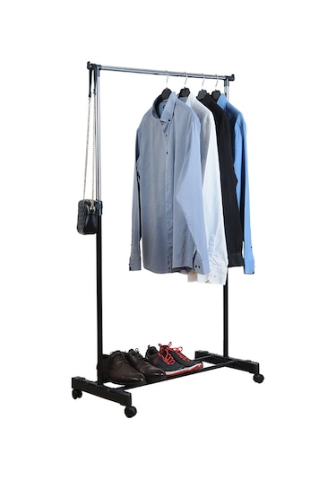biricik Teleskopik Tekerlekli Elbise Askılığı Diğer