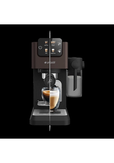 Arçelik EM 6450 Imperium Barista Kapsüllü Yarı Otomatik Espresso Makinesi