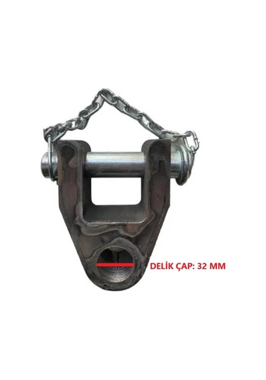 Traktör Hidrolik Ortakol Mafsal Ve Pim Takımı - 32 Mm