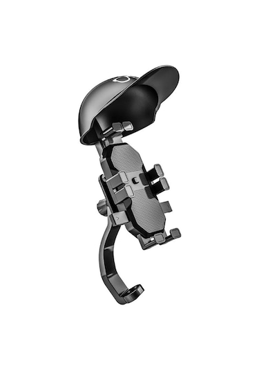 Mt30 Motor Motosiklet Telefon Ayna Tutucu Yağmurluk Güneşlik Şapk