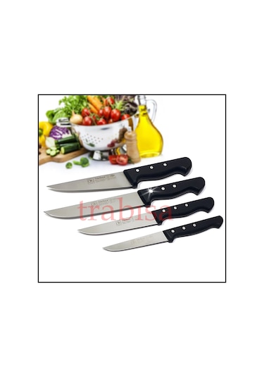 Sürmene Sürbisa 61502 / 011 Mutfak Bıçak Seti Siyah