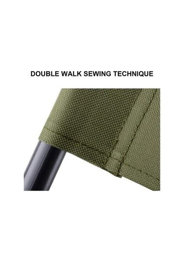 Bloomnest Dış Mekan Katlanır Sandalye - Yalıtım Buz Paketi, Oxford Kumaş, 100 Kg Yük Kapasitesi, Altın-siyah Altın - Siyah