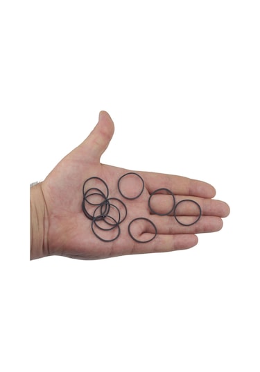 Ekoset Siyah Paket Ambalaj Toka Para Lastiği 40 MM 1000 Adet