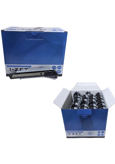 I-zet 18 Mm Metal Maket Bıçağı 24 Adet