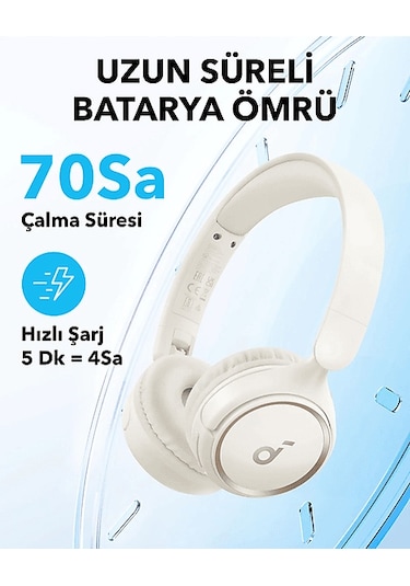 Anker Soundcore H30i Kulak Üstü Bluetooth Kulak Üstü Kulaklık