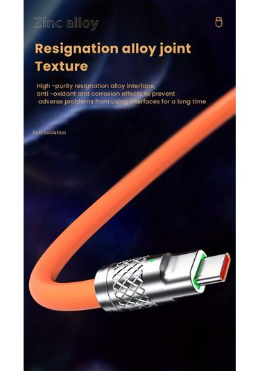 3'ü 1 Arada Renkli 15w Usb Type-c Şarj Kablosu Diğer