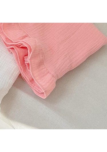 Dolıty Kundaklama Battaniyeleri Bebek Fotoğraf Props Için Pembe Pembe