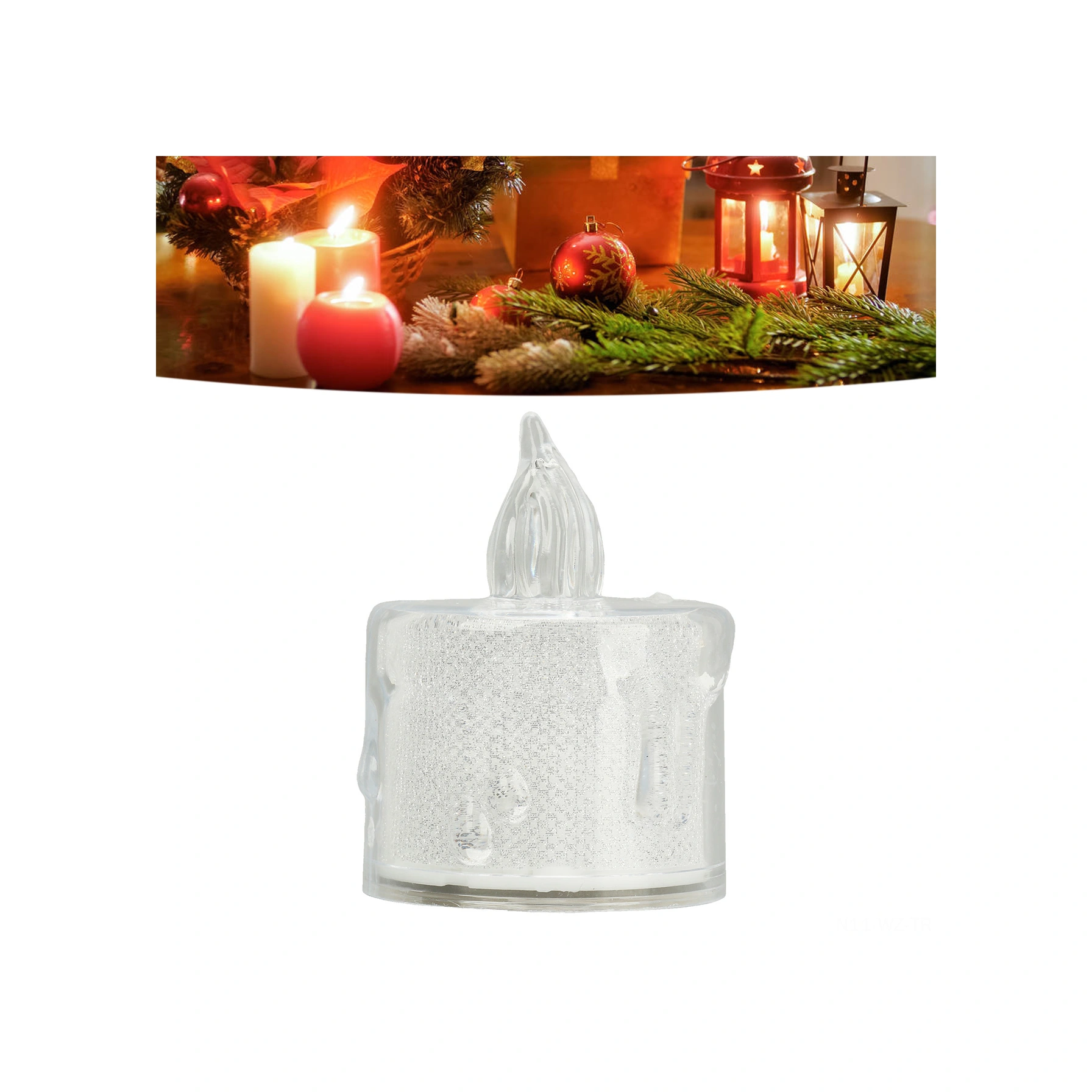 Wezone 24 Adet Şarjlı Kumandalı Led Simülasyon Alevi Mumlar, Bar Restoran Dekorasyonu, 20.000 Saat Ömür, Abs Malzeme, Pil Yok Diğer