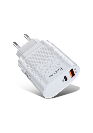 Uslion 18W Usb Qc3.0 Şarj Pd3.0 Hızlı Şarj Aleti Şarj Başlık Beya