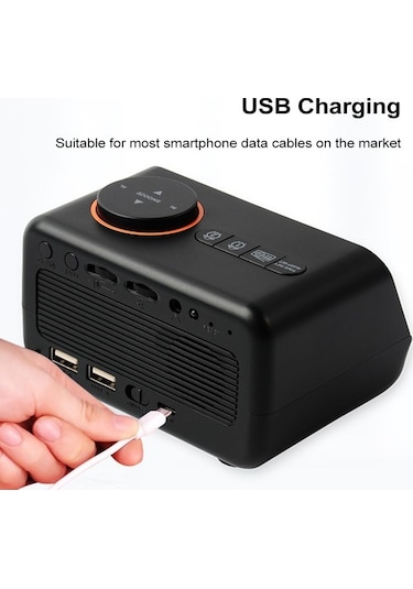 Besthome1 Mistaha Büyük Led Ekranlı Dijital Çalar Saat, 0-100% Dimmer, Uyku Ve Okuma Modu