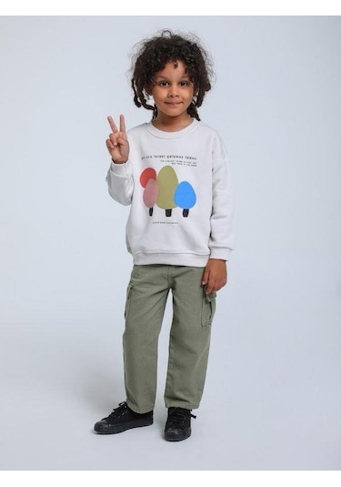 Jack Lions Erkek Bebek Yan Cepli Kargo Pantolon-14751 Yeşil